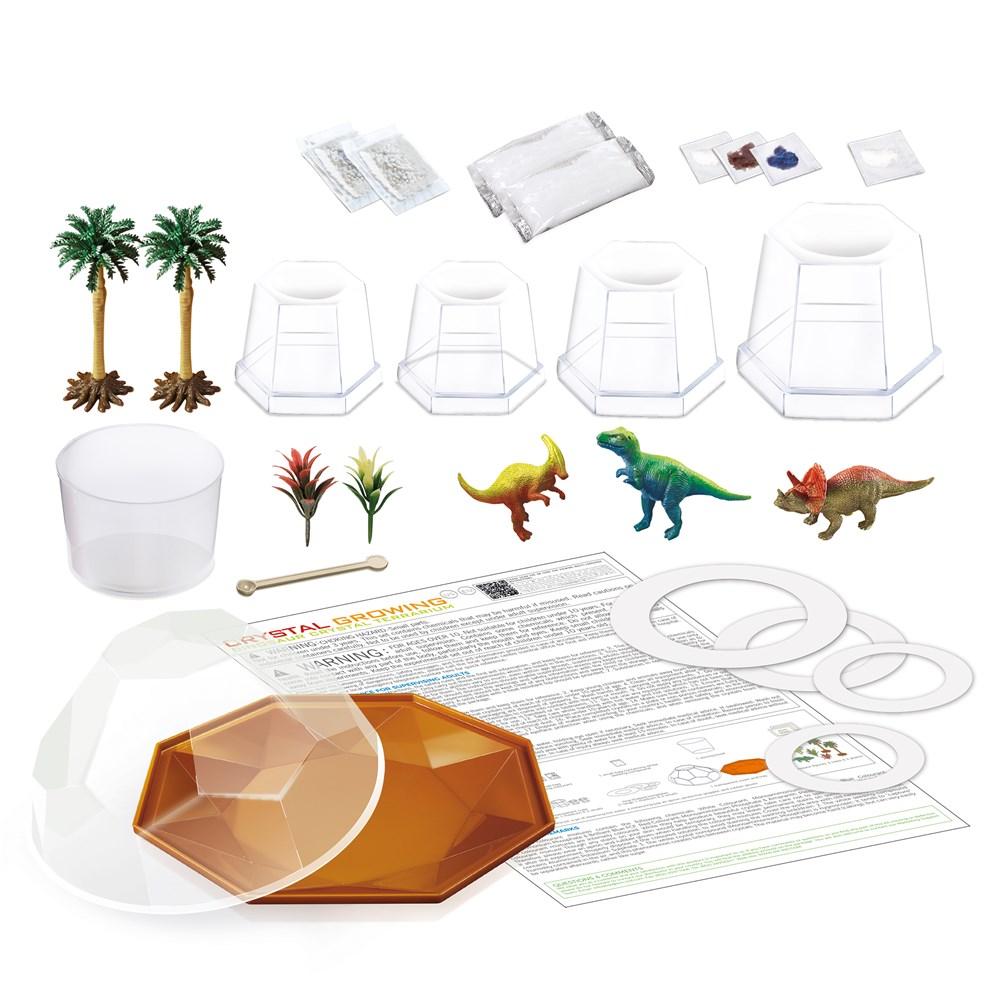4M Crystal Growing Dinosaur Terrarium