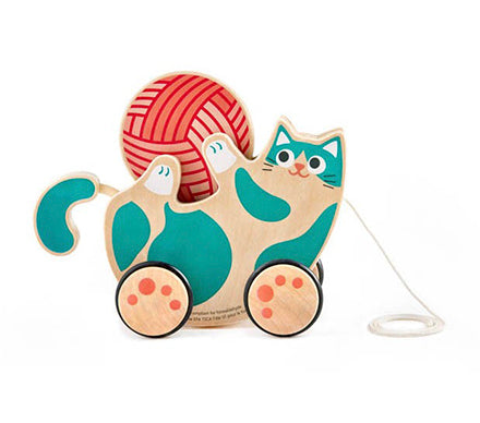 Hape Roll & Rattle Kitten