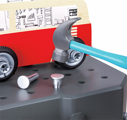 Hape - Vehicle Service & Workbench