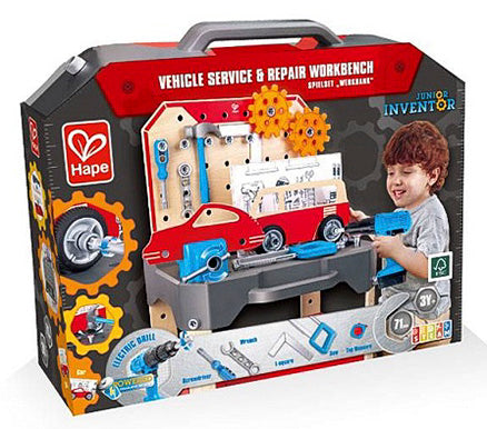 Hape - Vehicle Service & Workbench