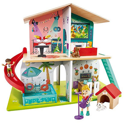 Rock & Slide Musical House With Sound Effects - Hape