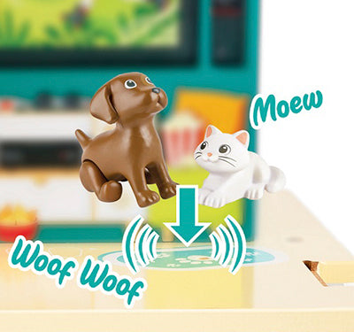 Rock & Slide Musical House With Sound Effects - Hape