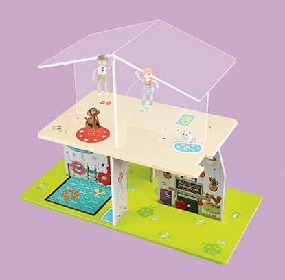 Rock & Slide Musical House With Sound Effects - Hape