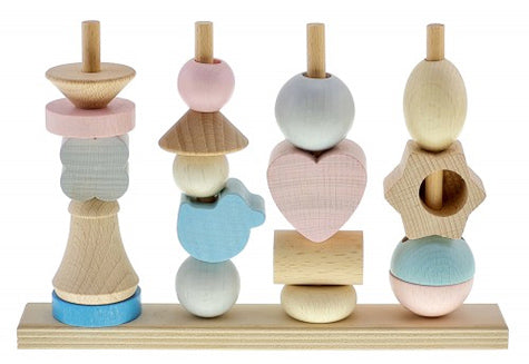 Stacking Abacus Natural