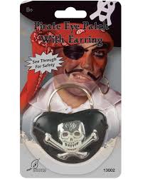 Pirate Eye Patch and Earring