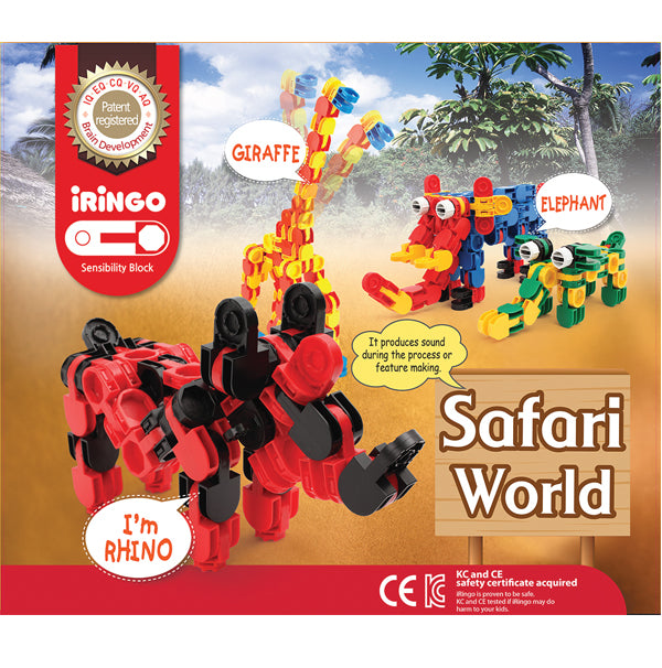 Iringo- Safari World- Construction Set- 204pc