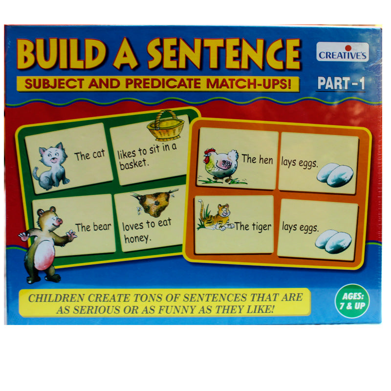 Build a Sentence Part 1