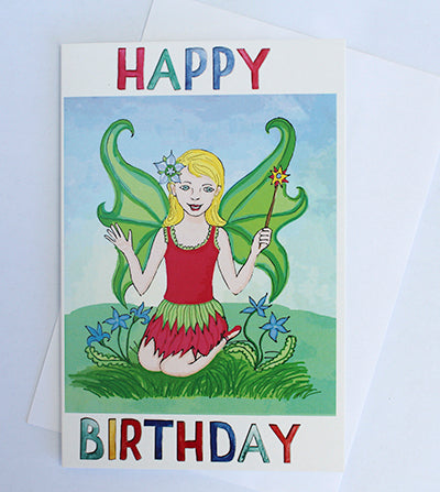 Fairy Birthday Card