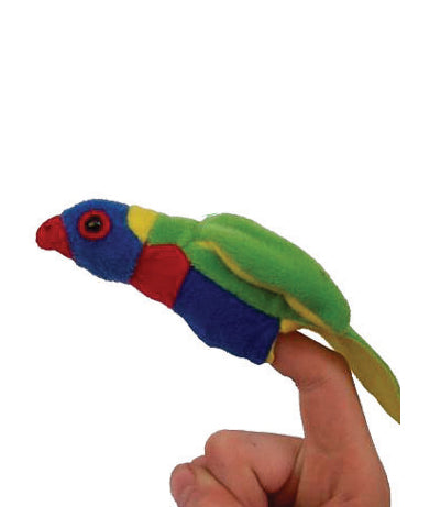 Rainbow Lorikeet Finger Puppet