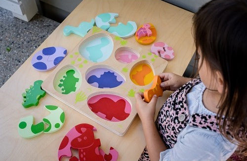 Egg And Dino Puzzle - Kiddie Connect