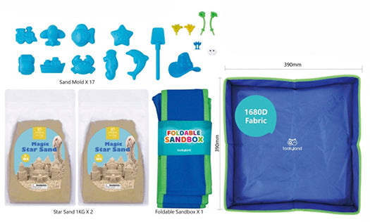 Magic Star Sensory Sand Playset 2kg