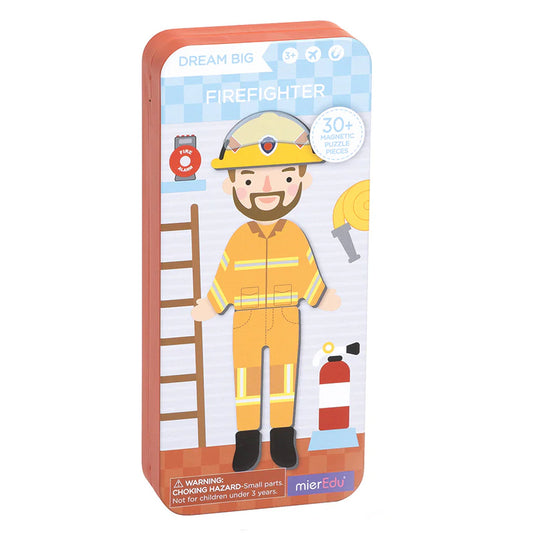 Firefighter Magnetic Puzzle Box