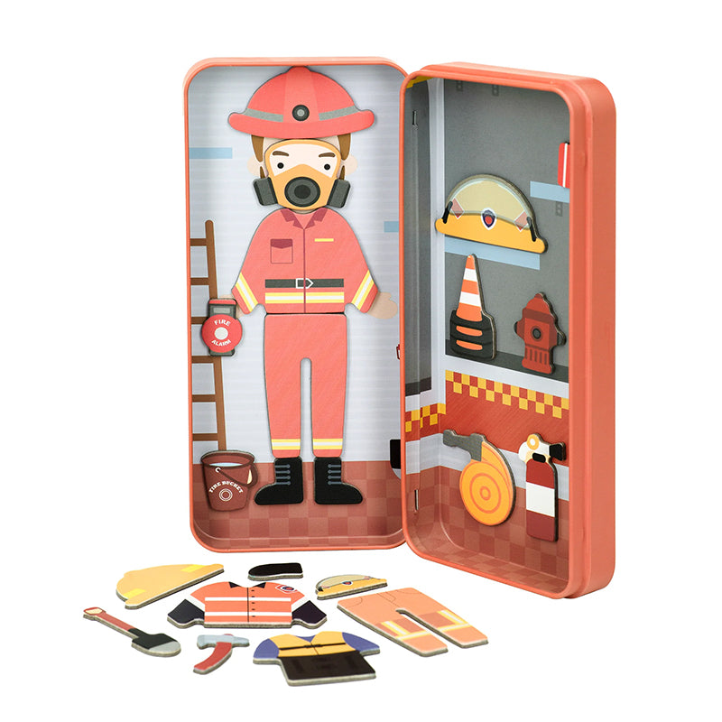 Firefighter Magnetic Puzzle Box