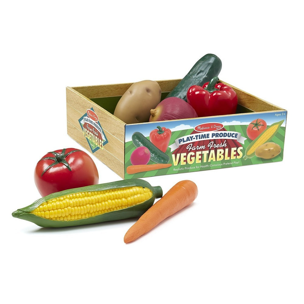 Playtime Farm Fresh Vegetables- Melissa & Doug