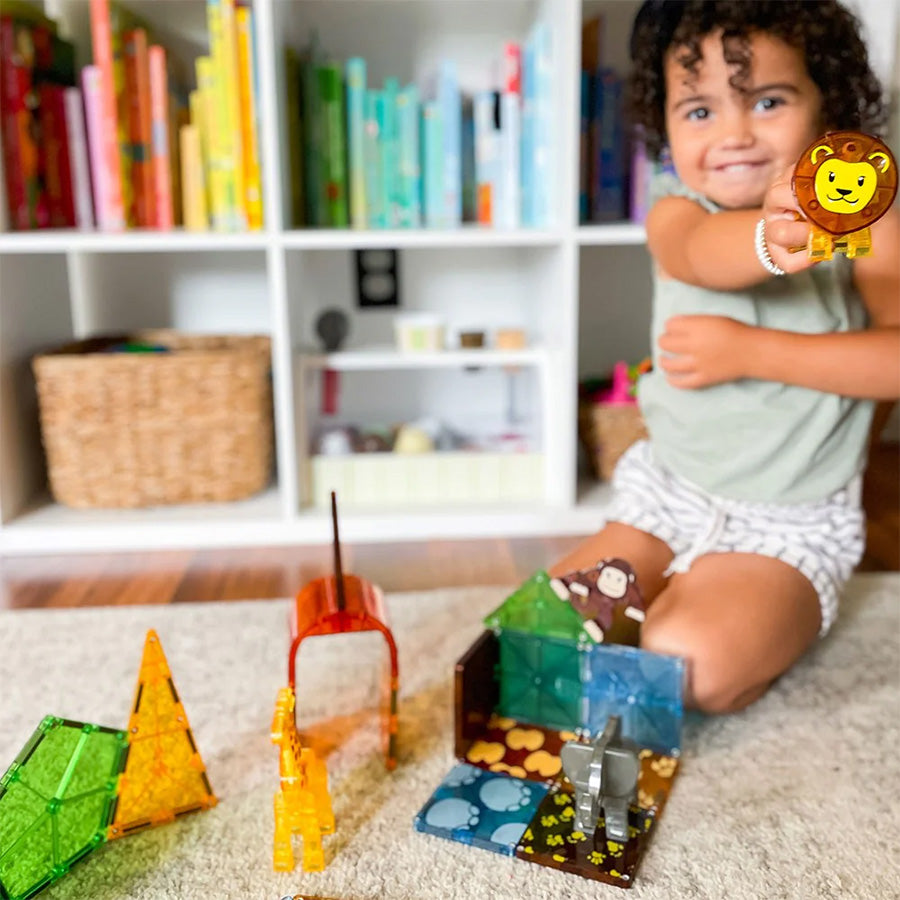 Magna-Tiles - Safari Animals - 25 Piece Set