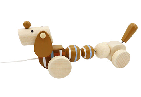 Calm & Breezy Pull Along Sausage Dog