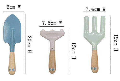Calm & Breezy Gardeing Tools Set- Blue