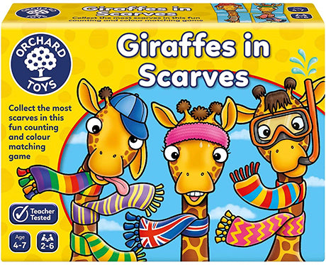 Orchard Toys- Giraffes in Scarves