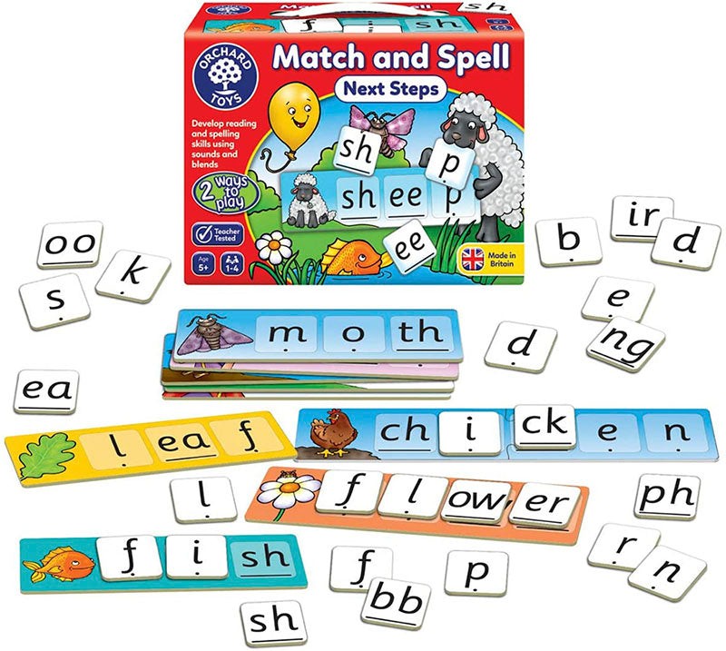 Match & Spell Next Steps