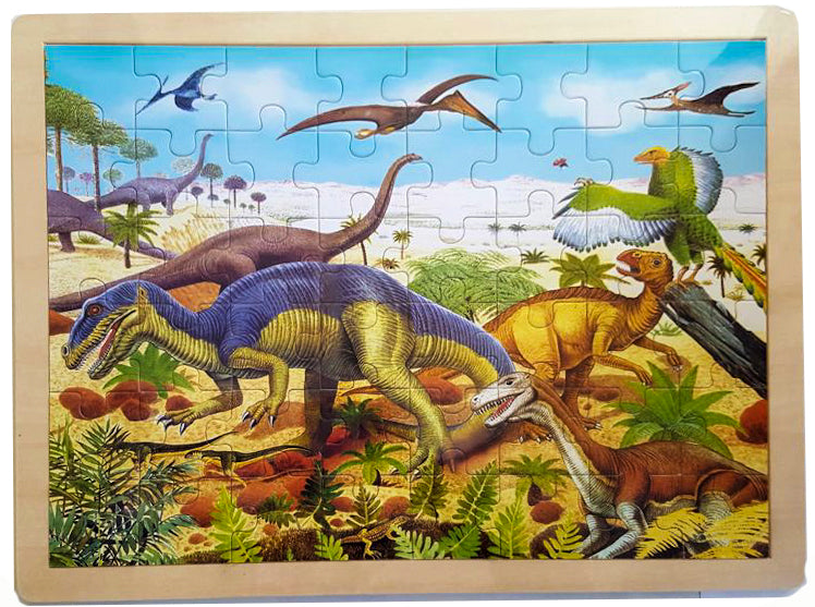 Dinosaur Tray Puzzle 48c