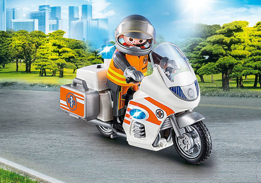 Playmobil Emergency Motorbile