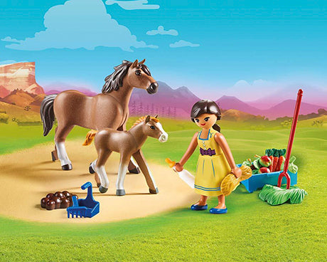 Playmobil - Spirit - Pru with Horse and Foal