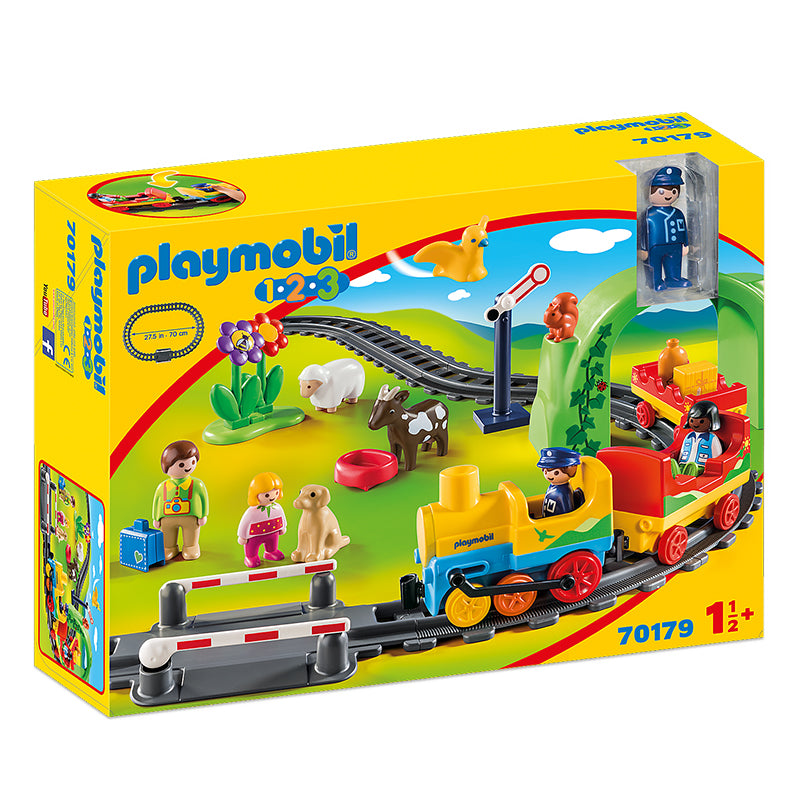 Playmobil 1.2.3 My First Train Set