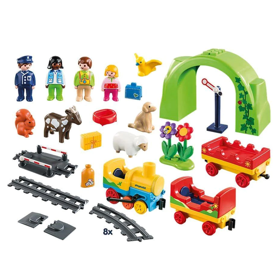 Playmobil 1.2.3 My First Train Set
