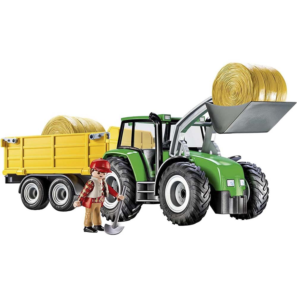 Playmobil Country - Tractor With Trailer (PMB9317)