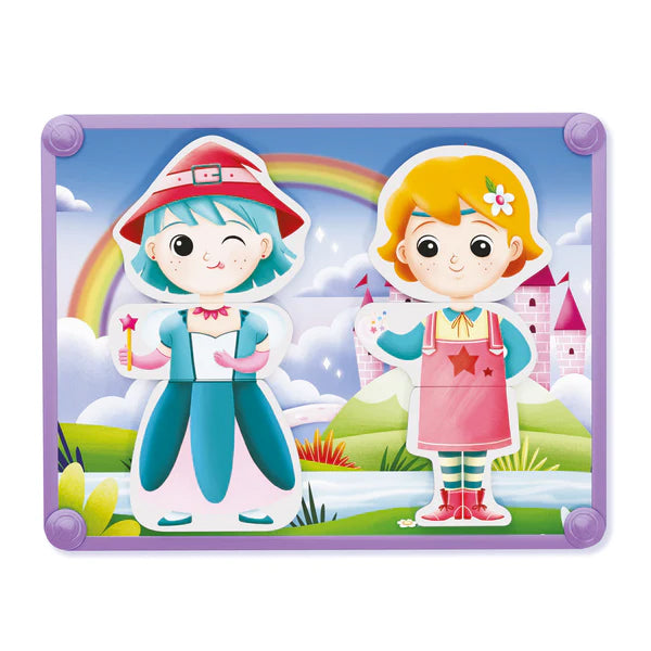 Quercetti - Magnetic Dress Up - Fairy Tale