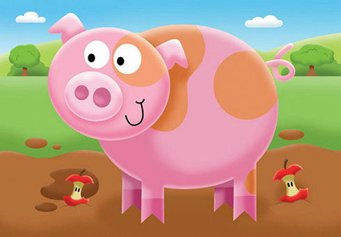 Ravensburger - My First Puzzles - On the Farm (4 Puzzles)