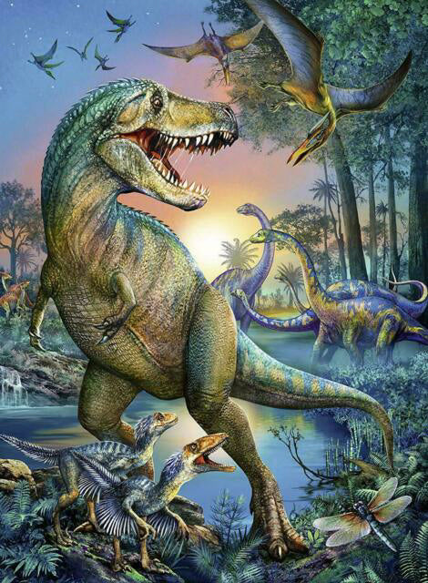 Ravensburger Prehistoric Giant Puzzle 150pc