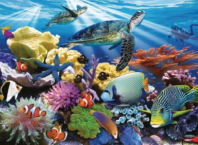Ravensburger- Ocean Sea Turtles Puzzle for 8+