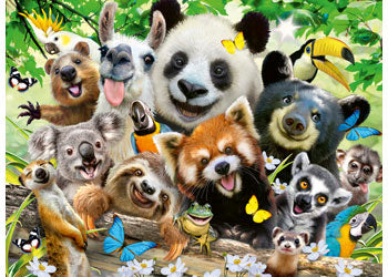 Ravensburger Wildlife Selfie Puzzle 300pc