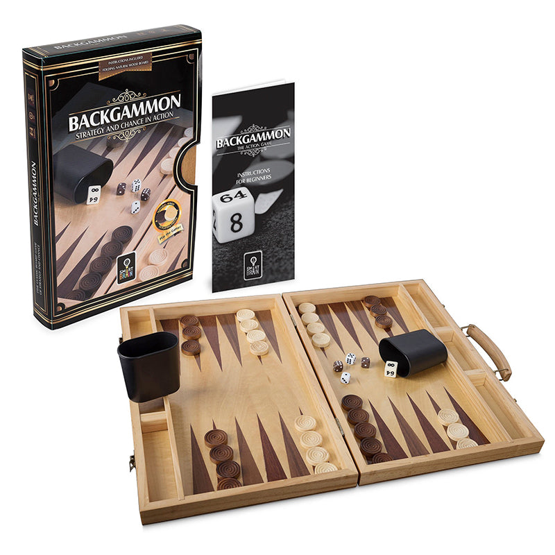 Backgammon -Wooden box set