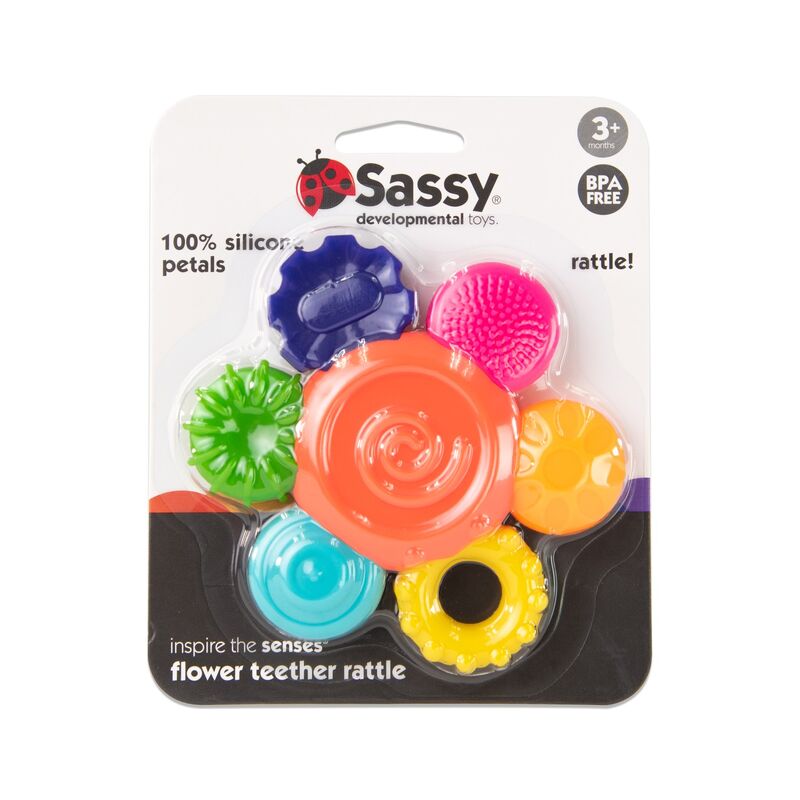 Flower Silicone Rattle