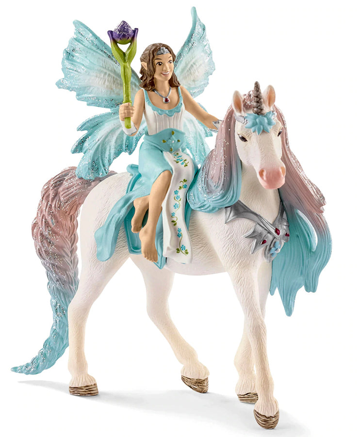 Schleich Fairy Eyela with Princess Unicorn