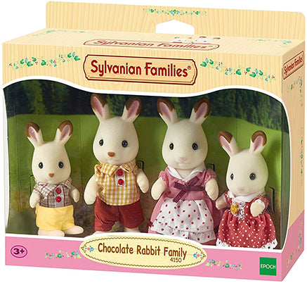 Sylvanian Families- Chocolate Rabbit Family