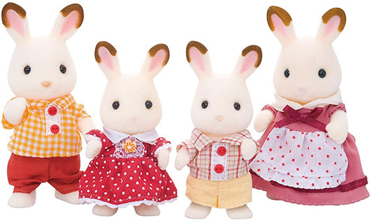 Sylvanian Families- Chocolate Rabbit Family