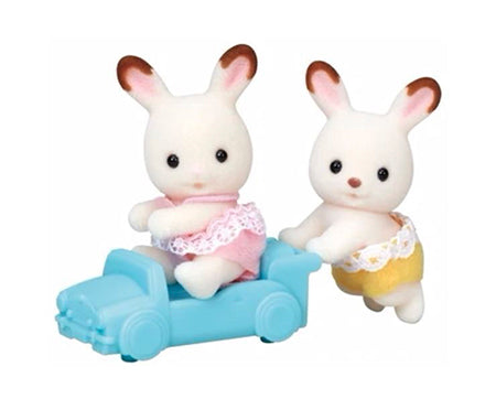 Sylvanian family - Chocolate Rabbit Twins (v2)