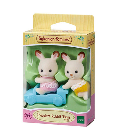 Sylvanian family - Chocolate Rabbit Twins (v2)