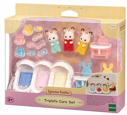 Syvlanian Family - Triplets Care Set