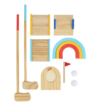 Wooden Golf Set- Lawn Game