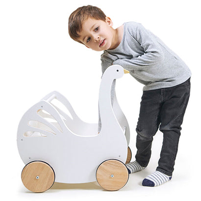 Sweet Swan Pram - Tender Leaf Toys