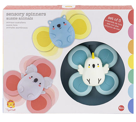 Sensory Spinners Aussie Animals – Windmill Educational Toys