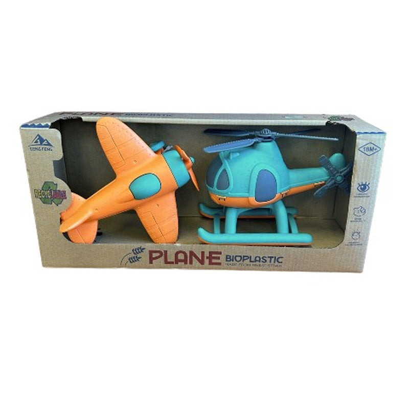 Bio Plane & Helicopter Set