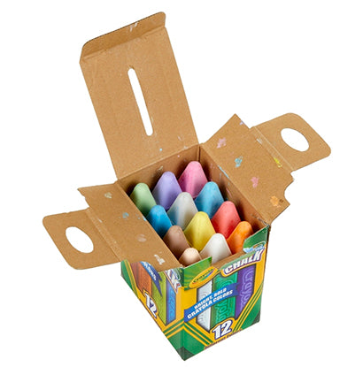 Crayola 12 Washable Sidewalk Chalks Set