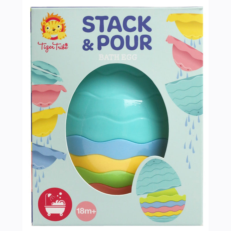 Tiger Tribe - Stack And Pour - Bath Egg