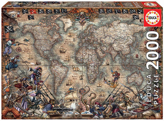 Educa 2000 - Pirates Map