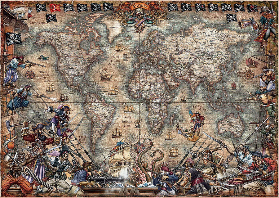 Educa 2000 - Pirates Map